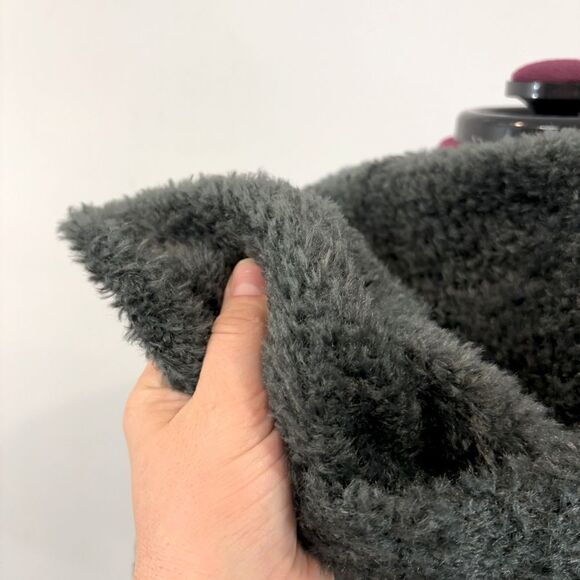 PINK MARTINI Plush Open Front Hooded Cardigan XS Heavy Weight - Picture 4 of 8